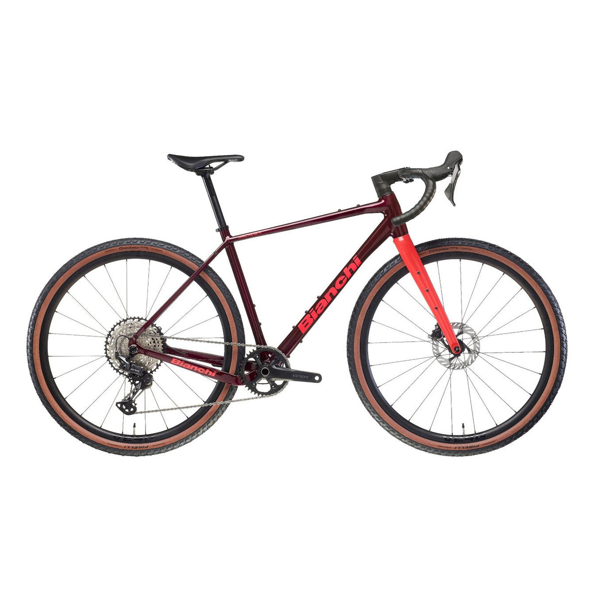 Bianchi Arcadex AL - burgundy coral red