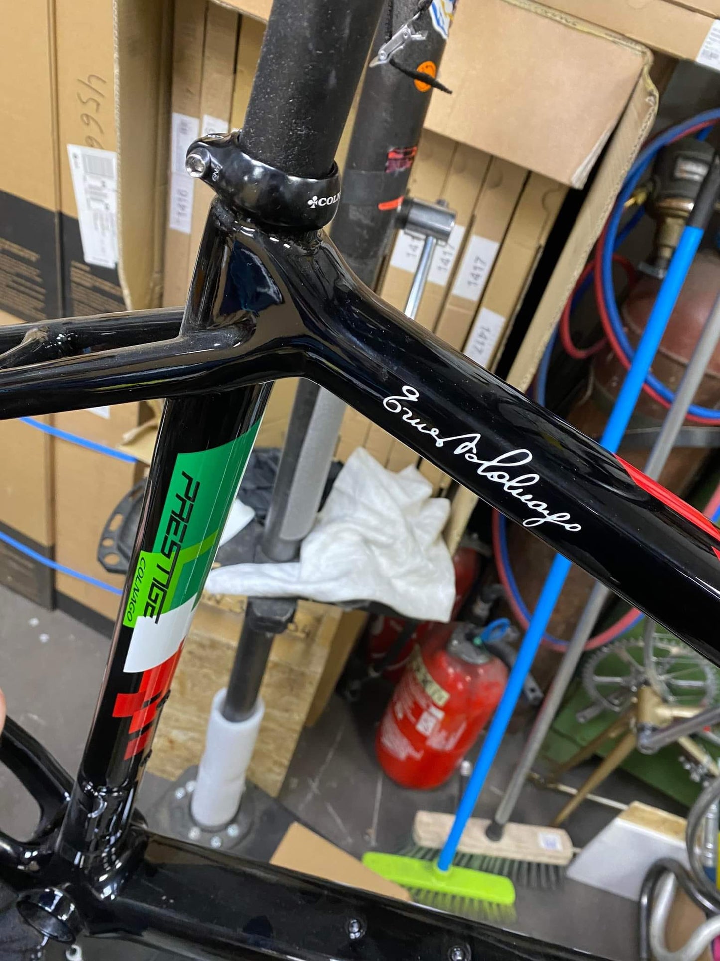 Colnago Prestige full Campa (noir Italie)
