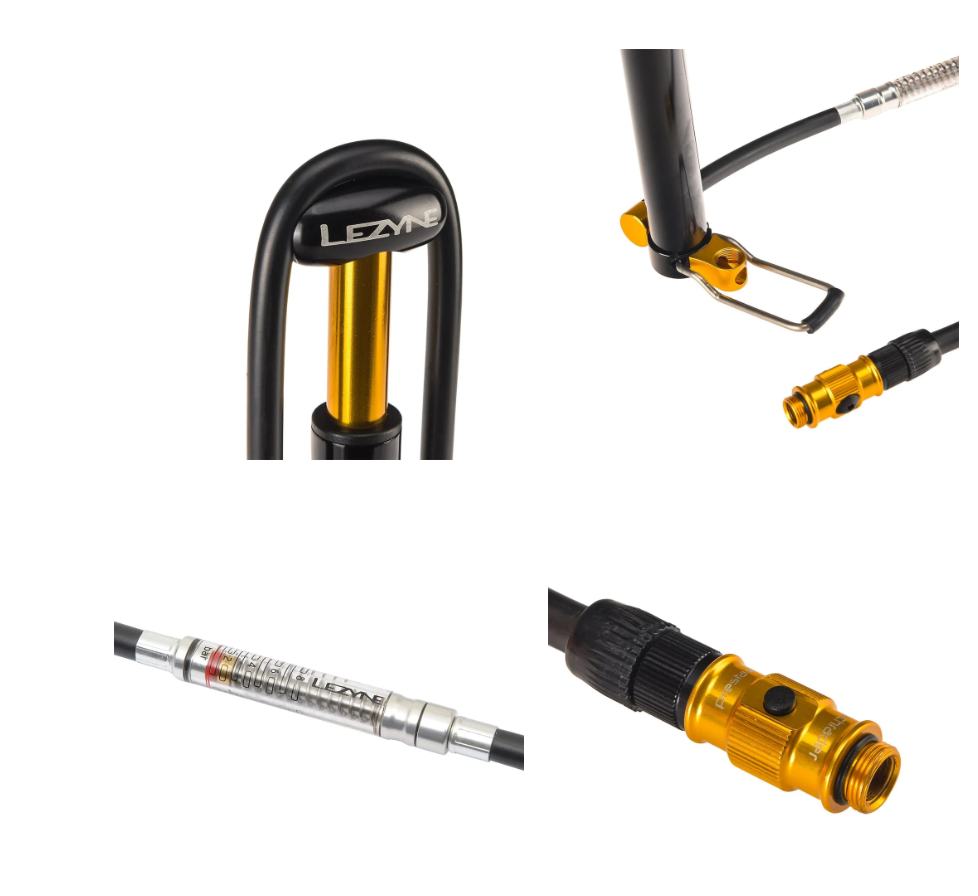 Pompe à pied compacte Micro Floor Drive HPG (noir)