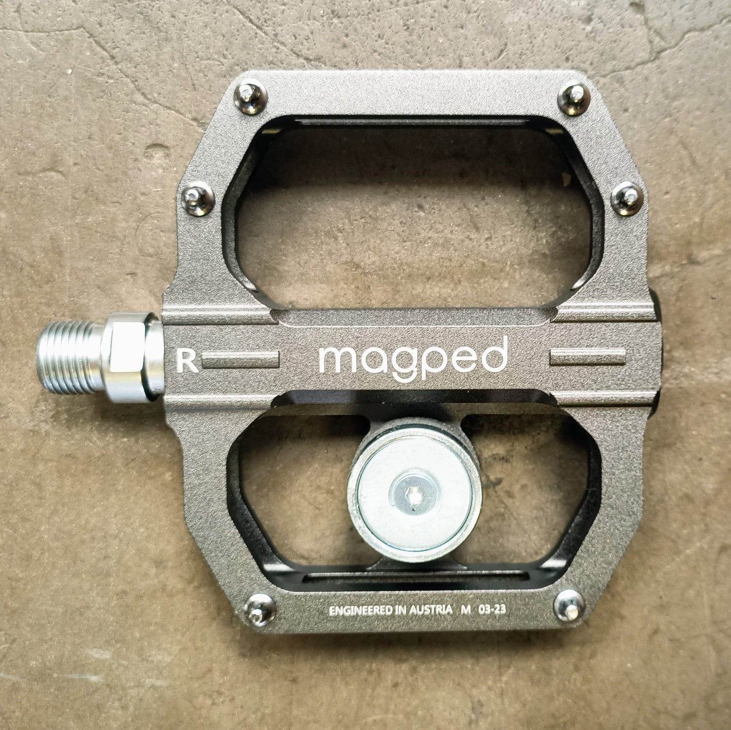 Pedales magnetiques Magped Sport2 - Gris - 150N