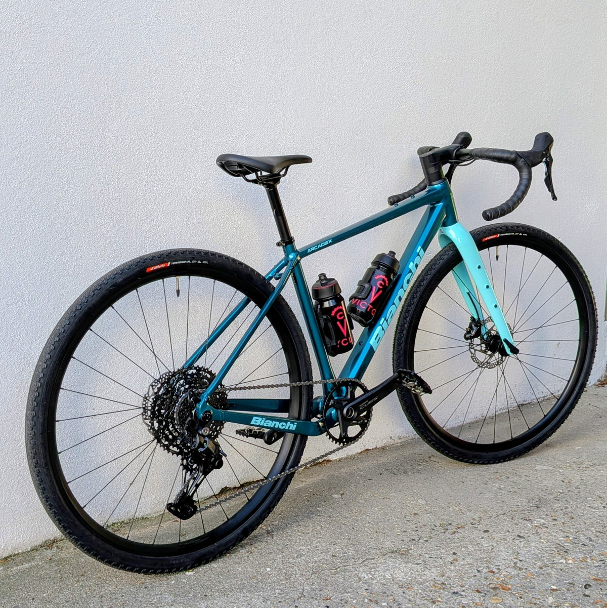 Bianchi Arcadex AL - vert celeste