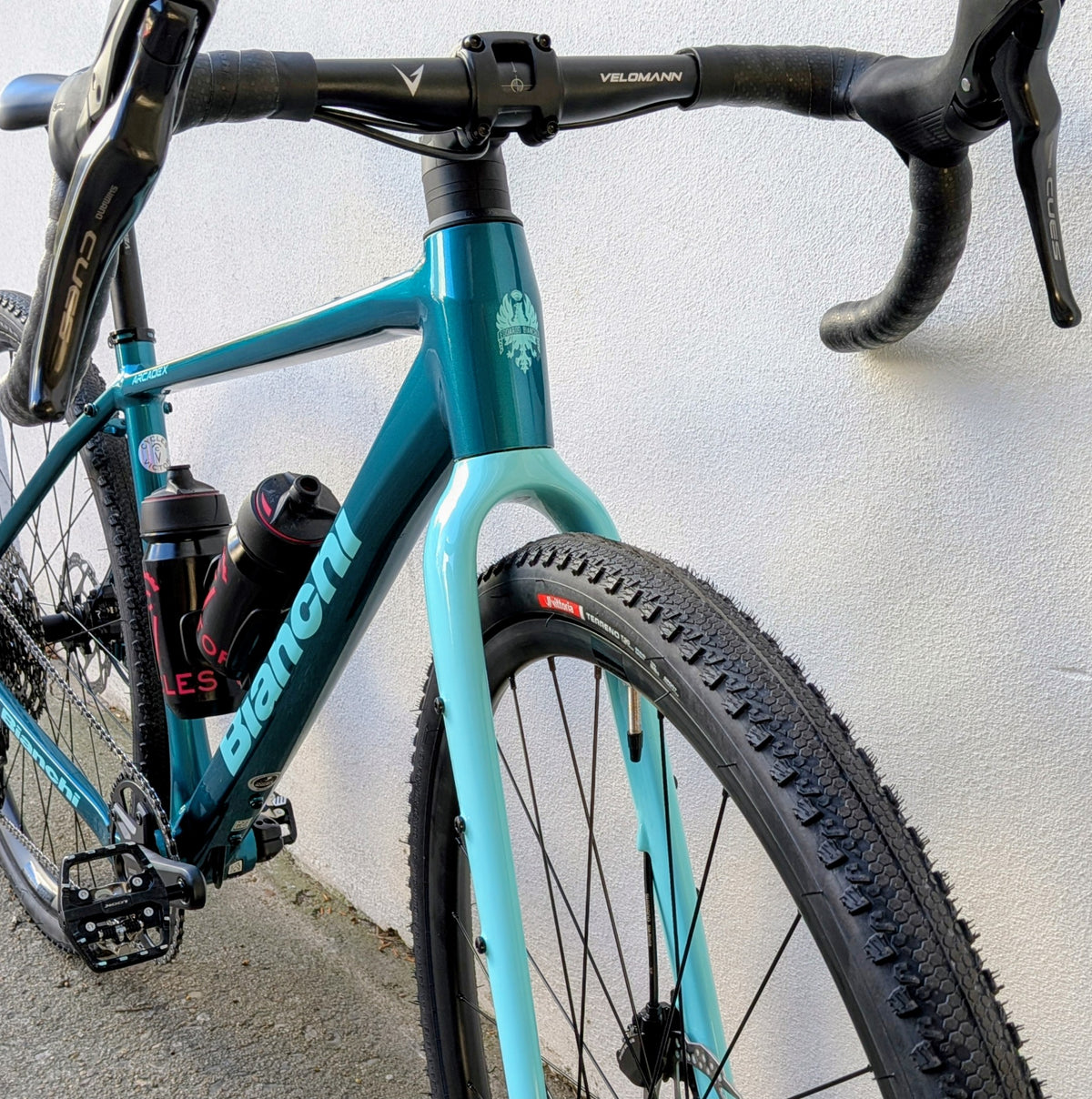 Bianchi Arcadex AL - vert celeste