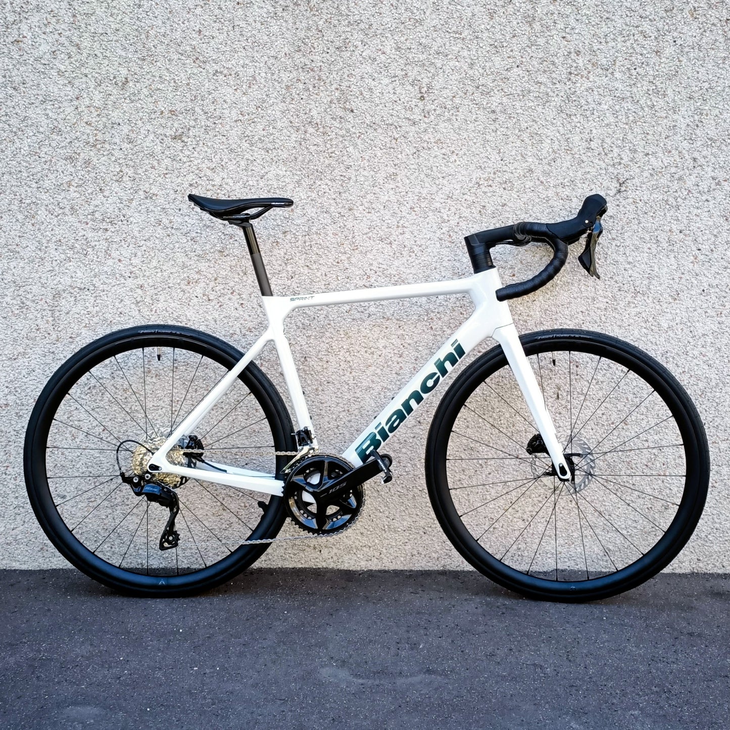 Bianchi Sprint blanc- taille 55