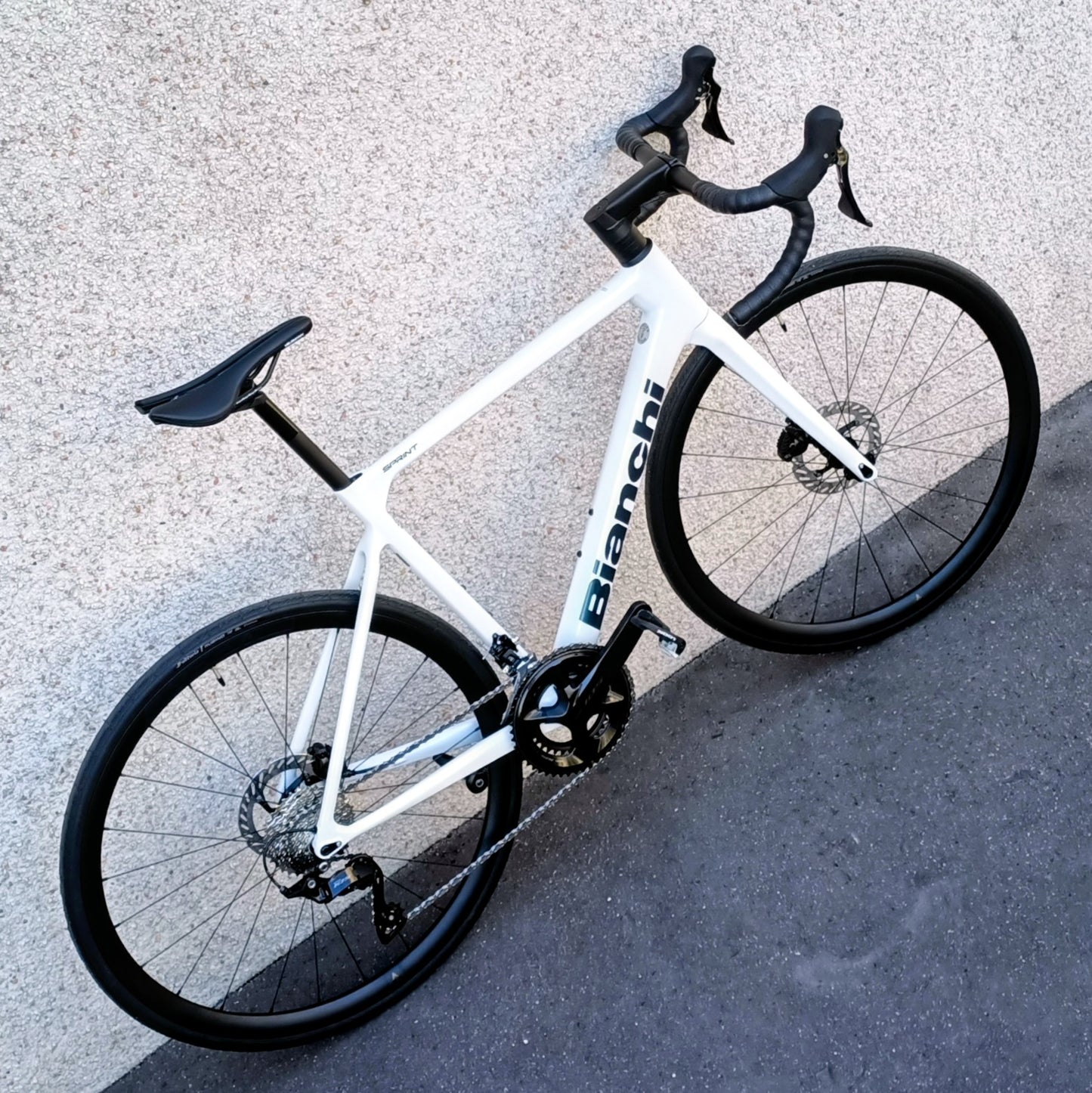 Bianchi Sprint blanc- taille 55