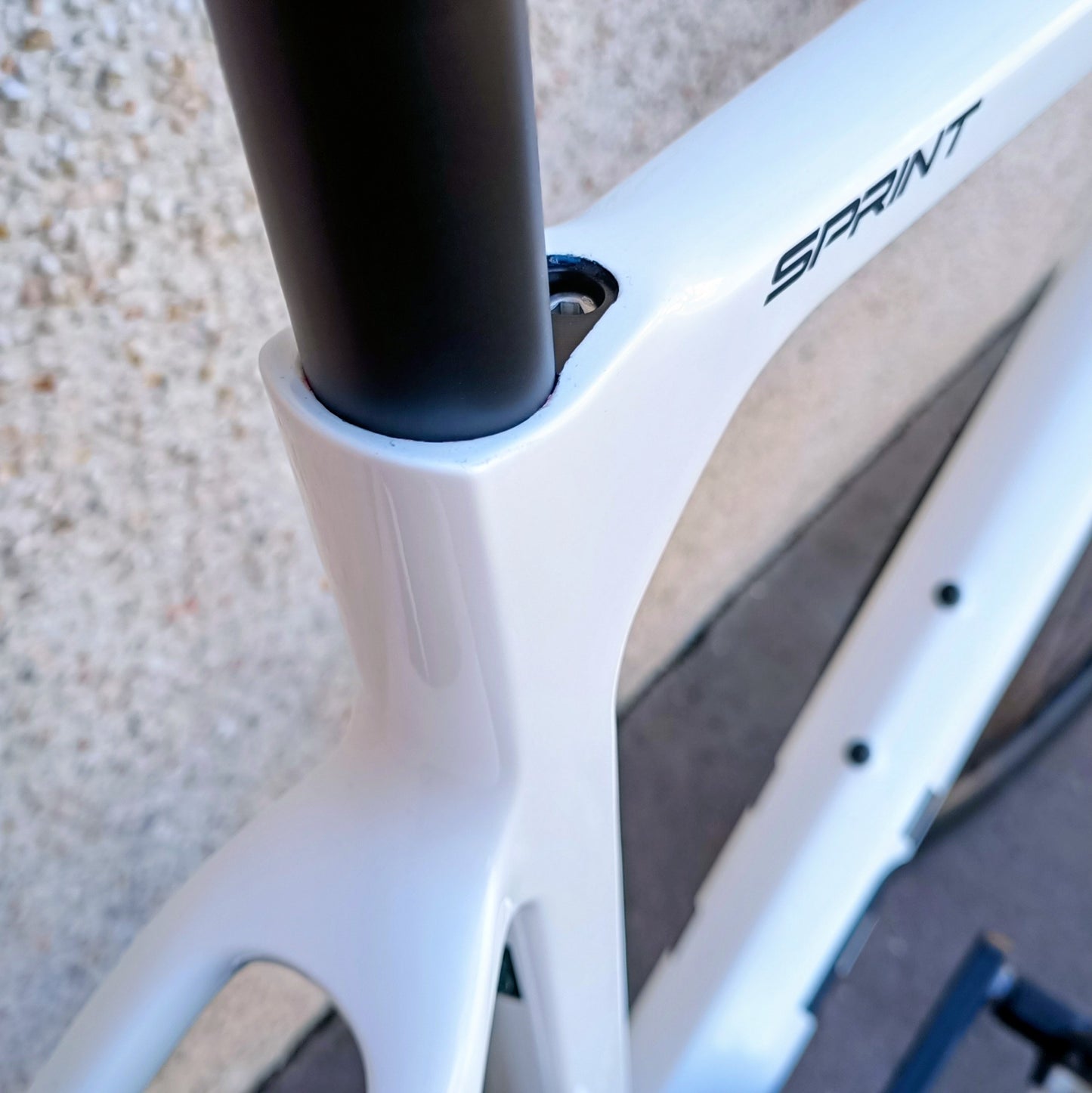 Bianchi Sprint blanc- taille 55