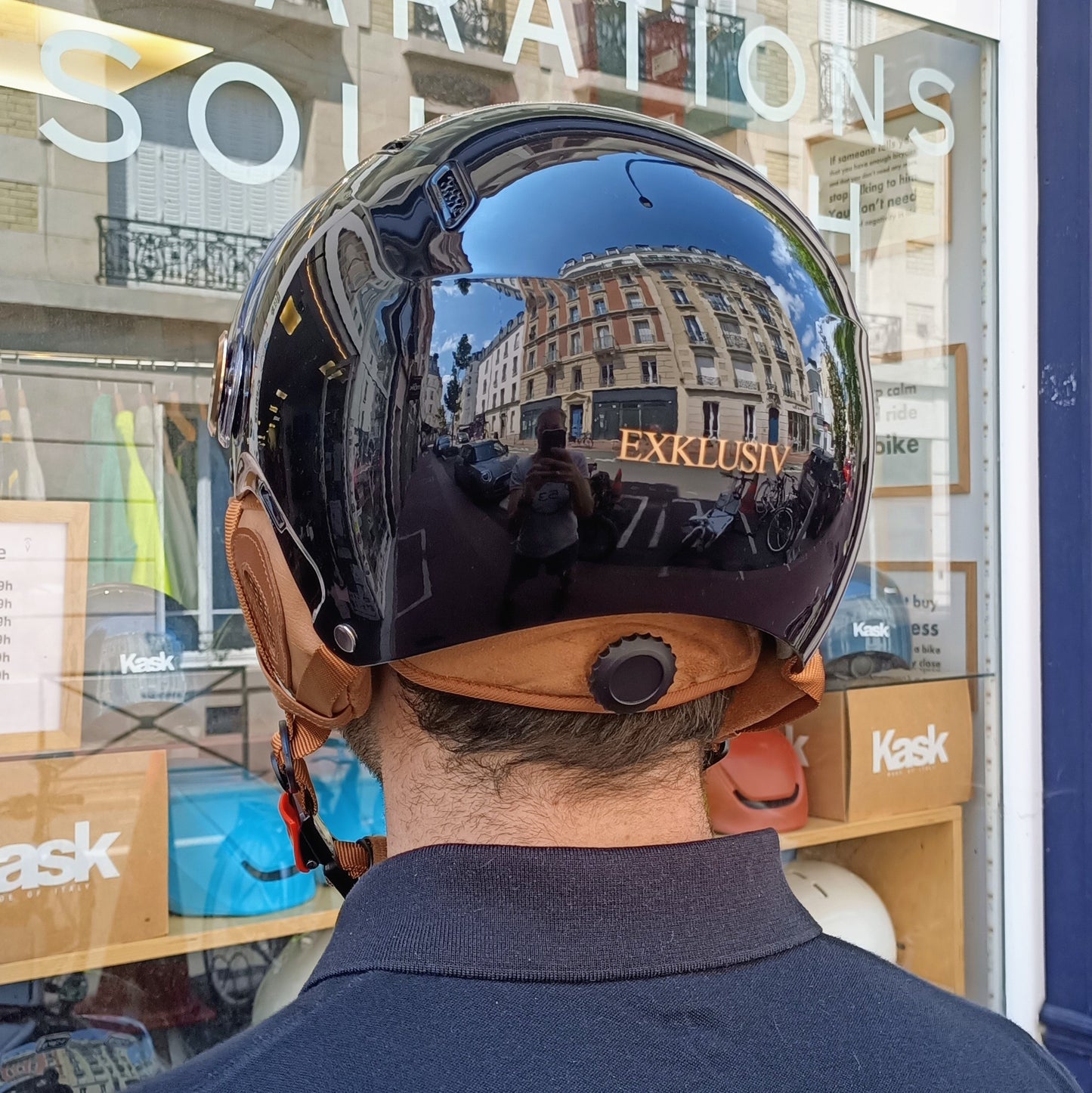 Casque e-Bike2 Noir Brillant - taille L 58-62 cm