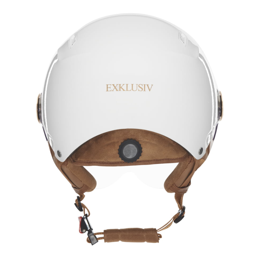 Casque e-Bike2 Blanc Brillant - taille L 58-62 cm