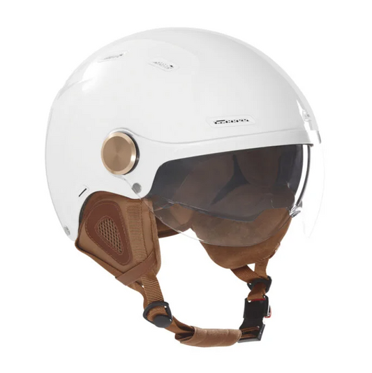 Casque e-Bike2 Blanc Brillant - taille L 58-62 cm