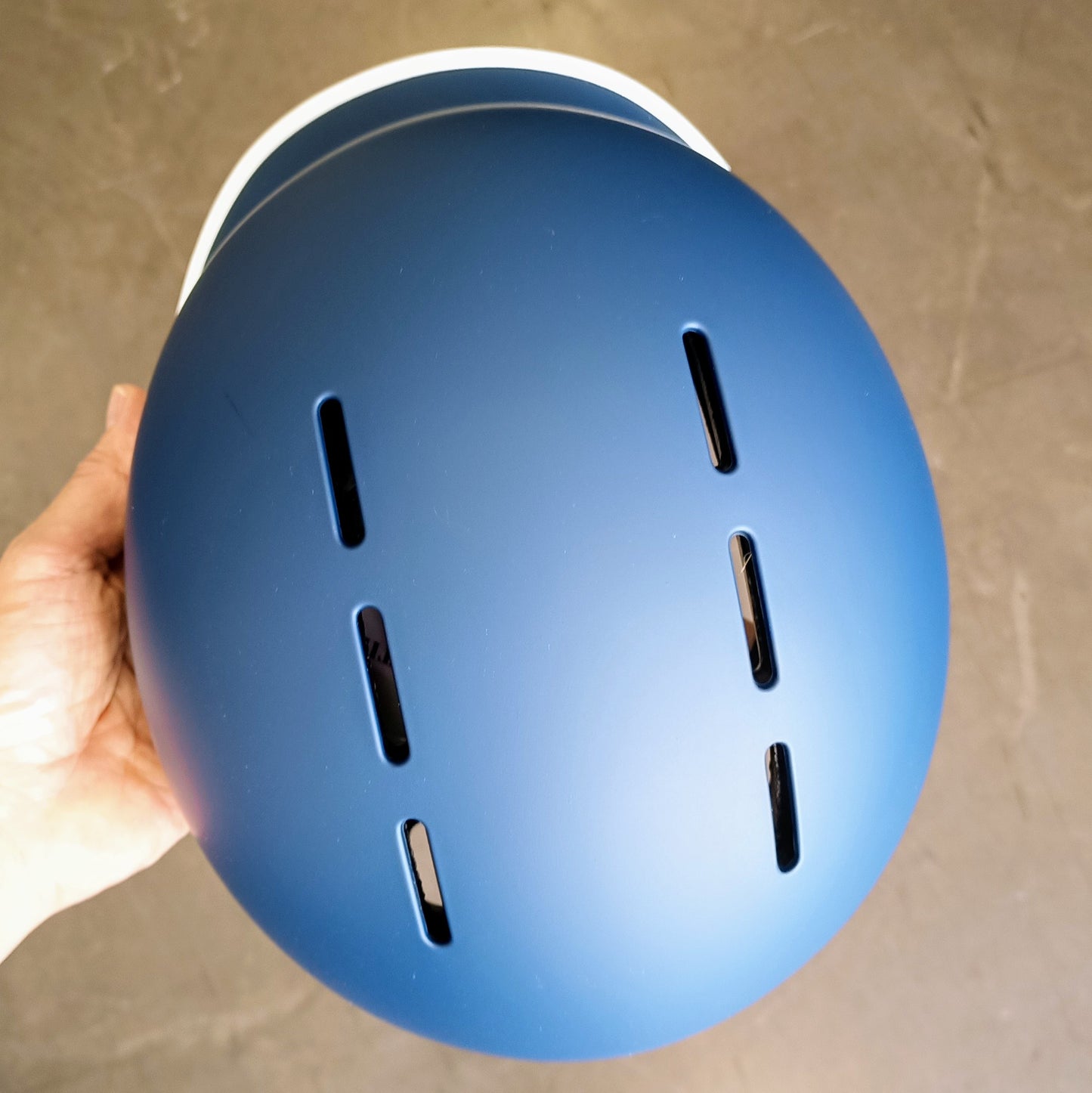 Casque Pure bleu mat - taille M 57-59cm