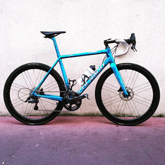 Colnago C64 full Campa (bleu frozen)