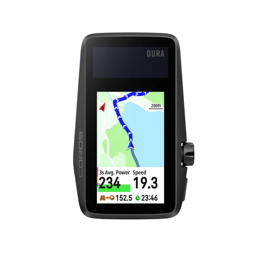 COROS DURA Solar GPS Bike Computer - Compteur Vélo