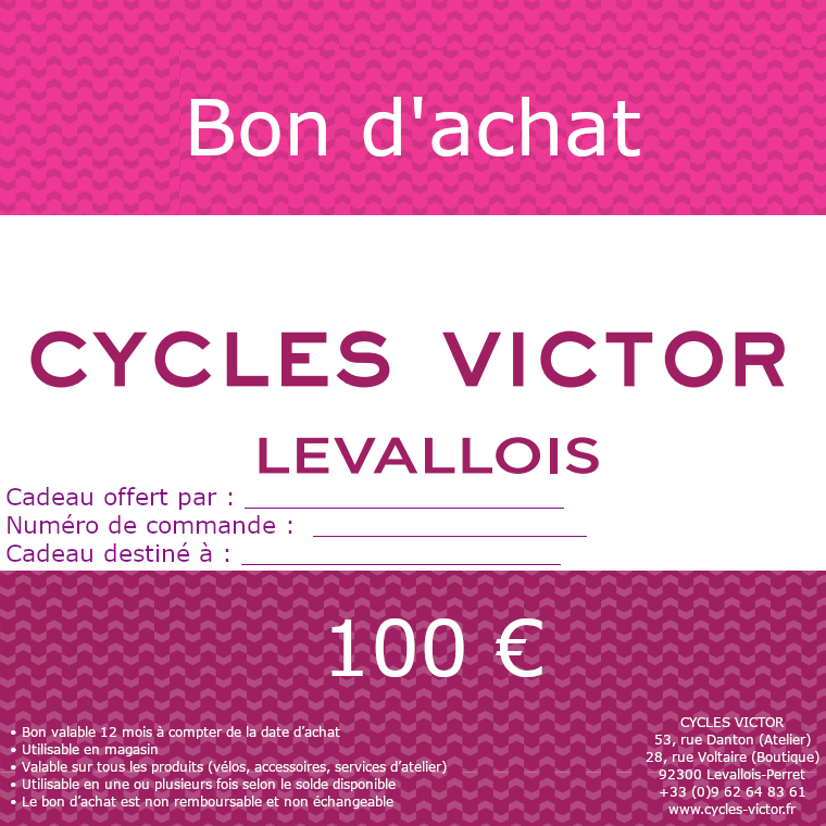 Bon d'achat 100€