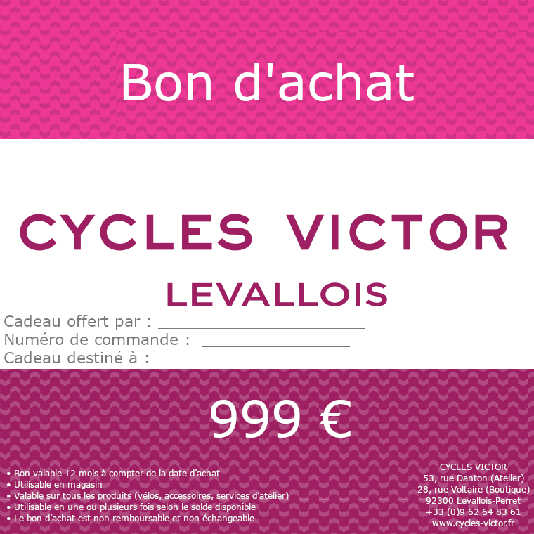 Bon d'achat 999€
