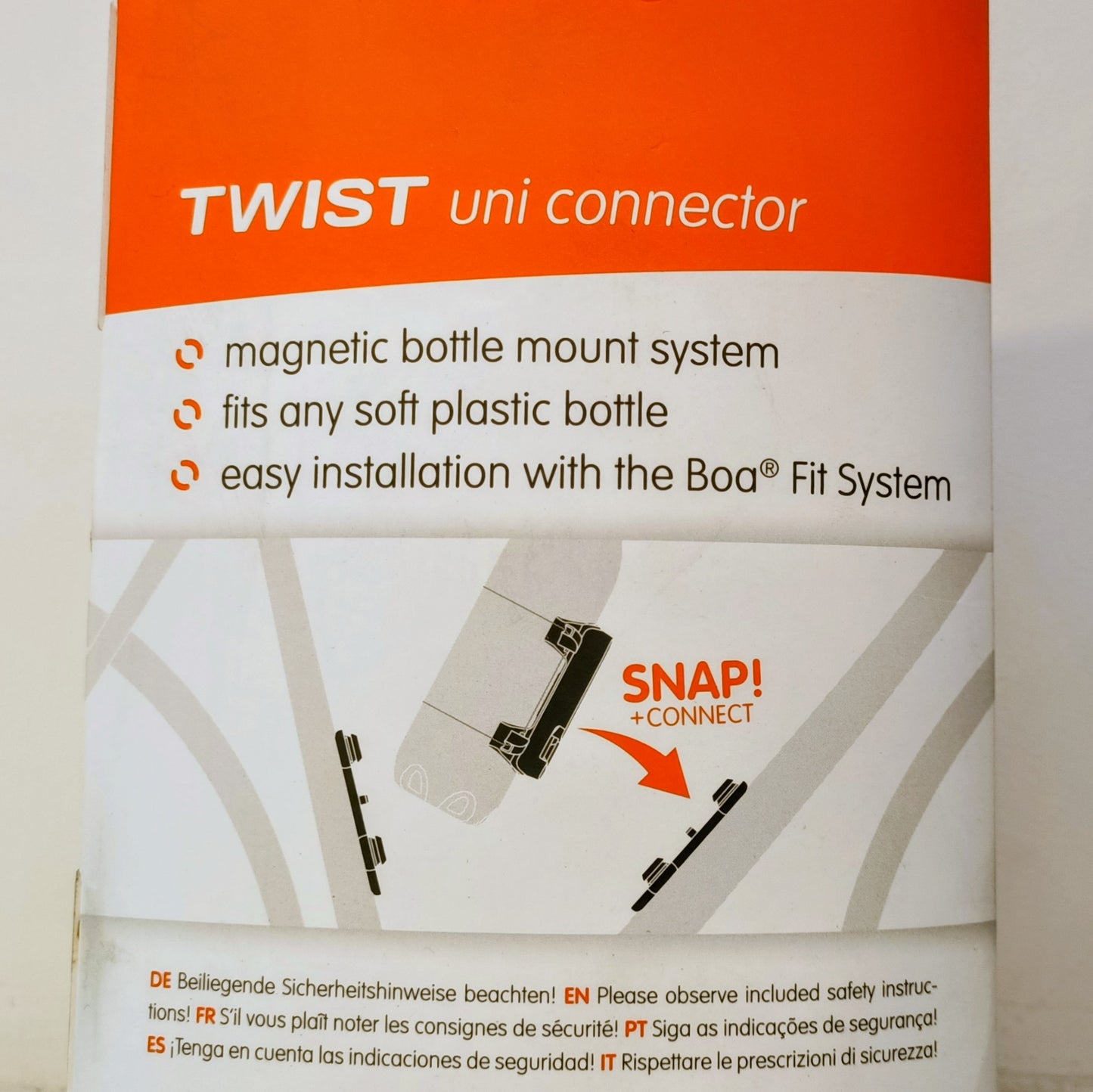 Fidlock TWIST Uni Connector with BOA + Bike Base