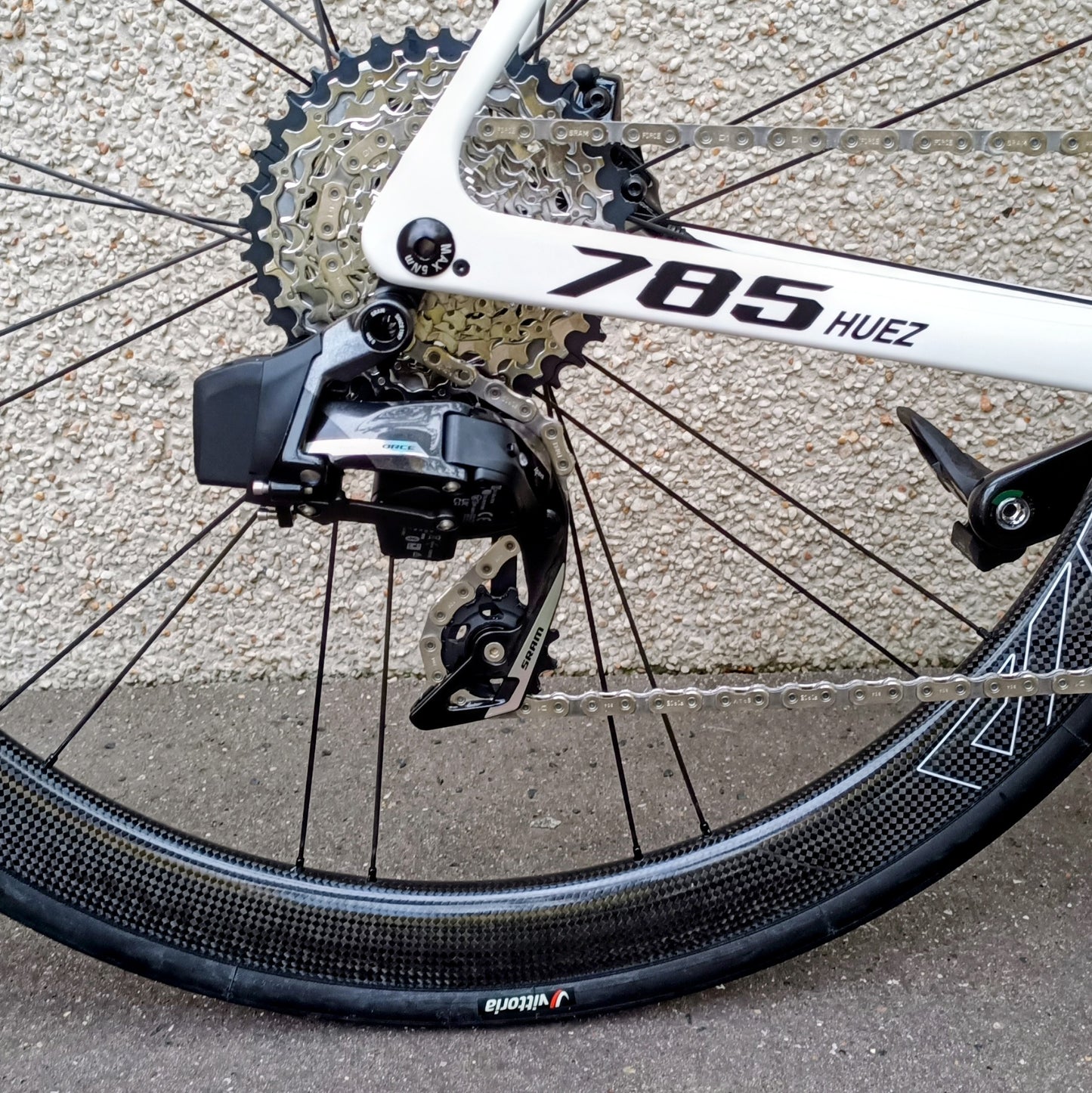 Look 785 Huez blanc SRAM Force