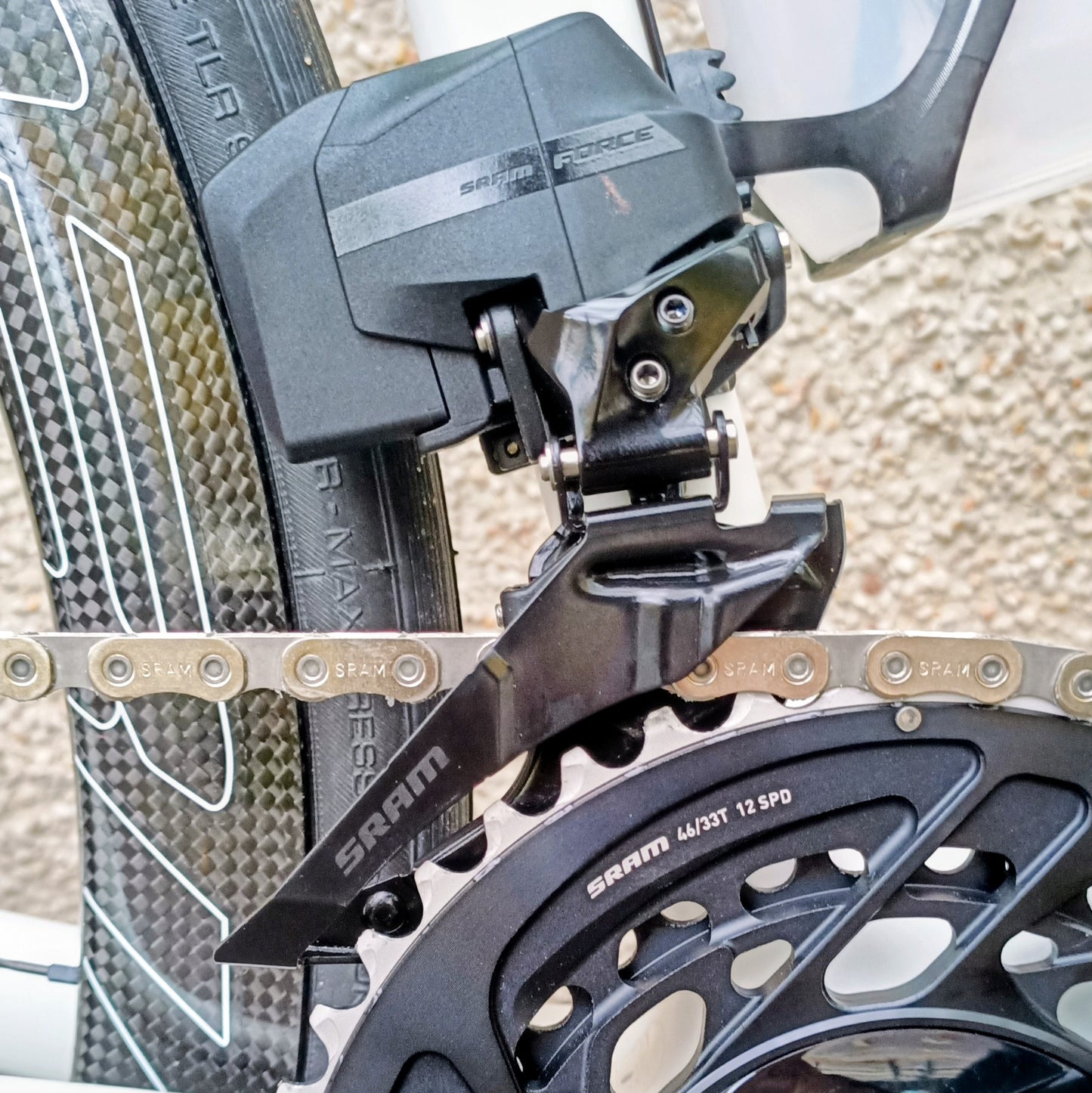 Look 785 Huez blanc SRAM Force