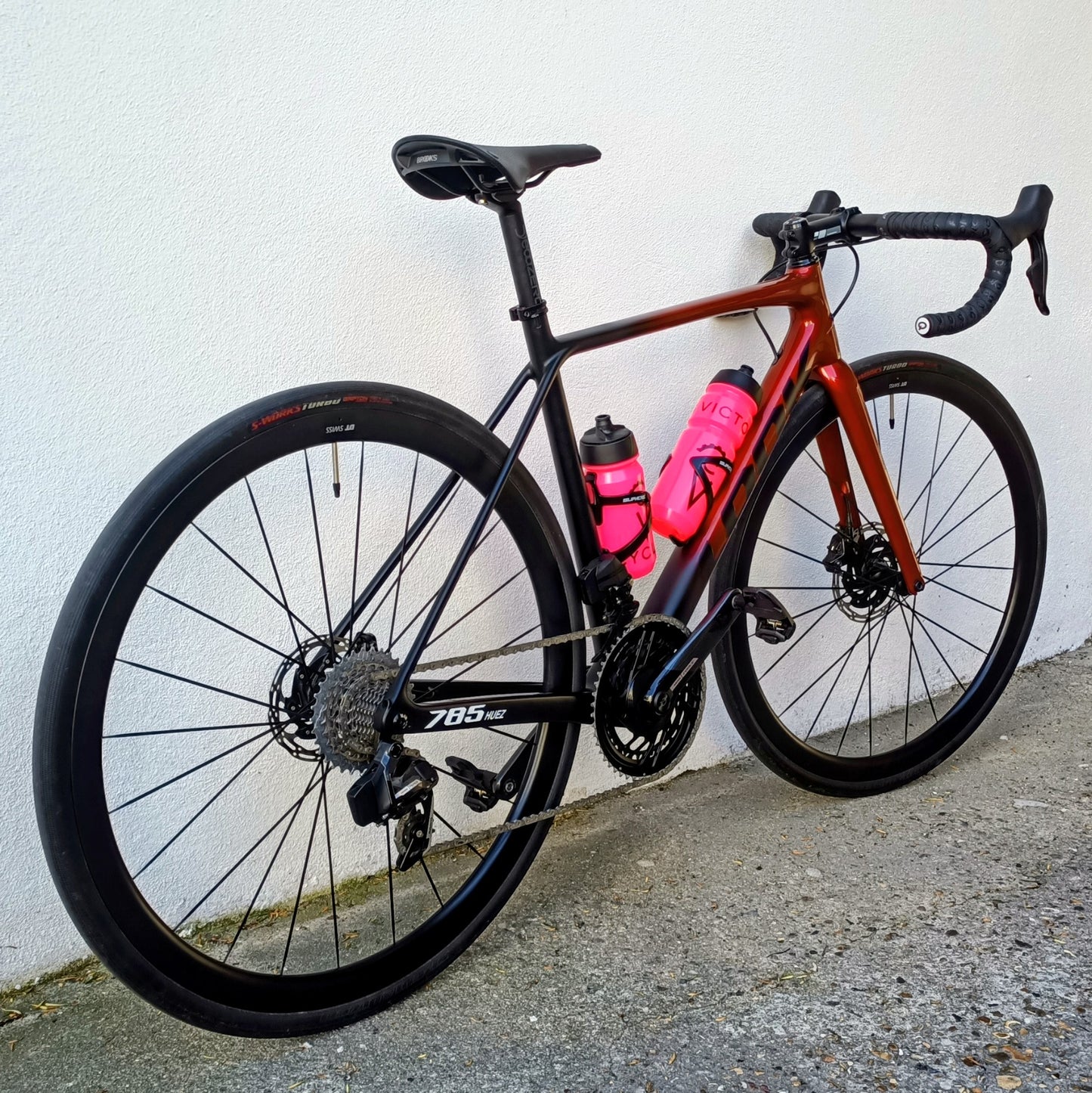 Look 785 Huez, taille S (rouge et noir)