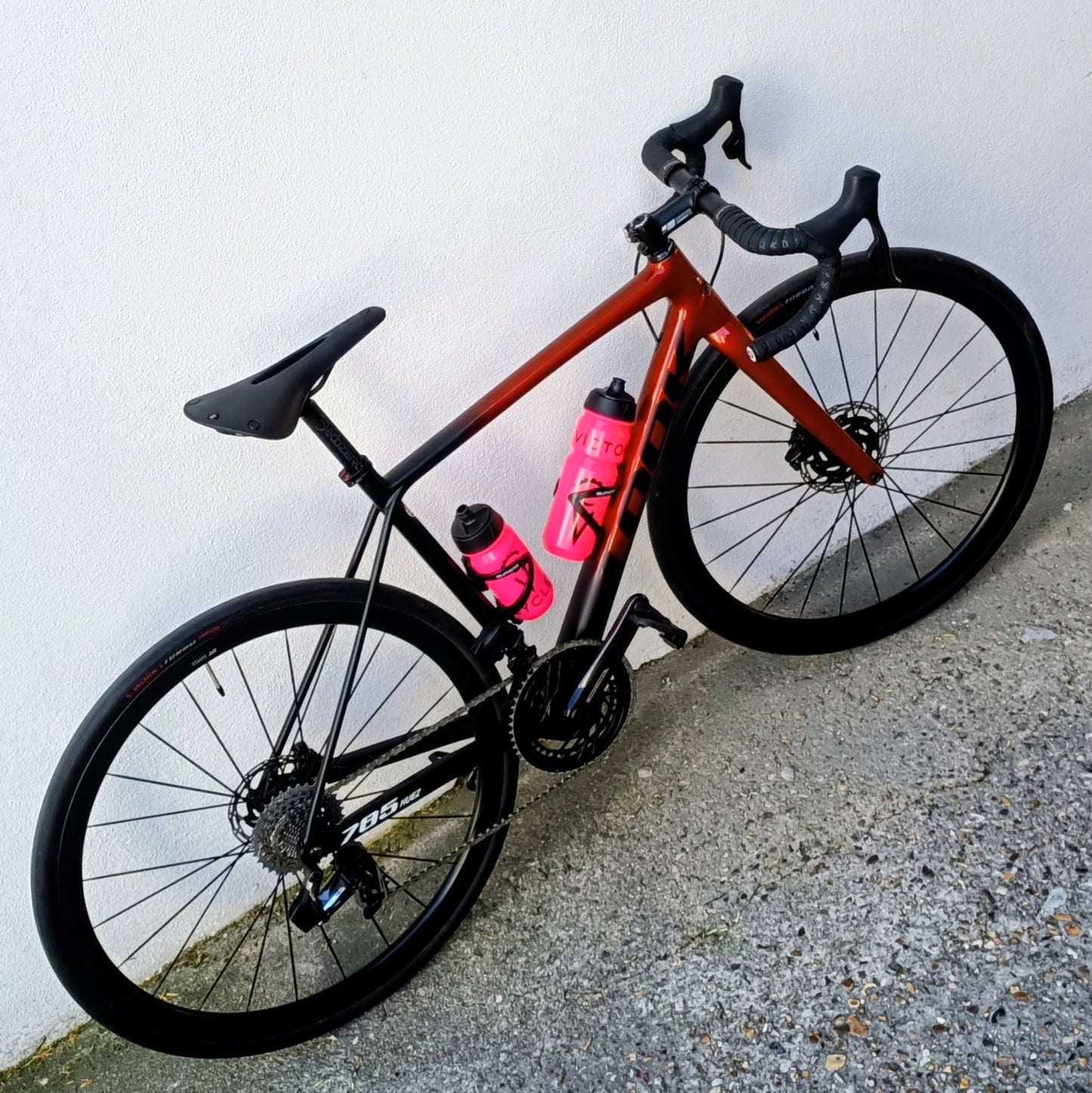 Look 785 Huez, taille S (rouge et noir)