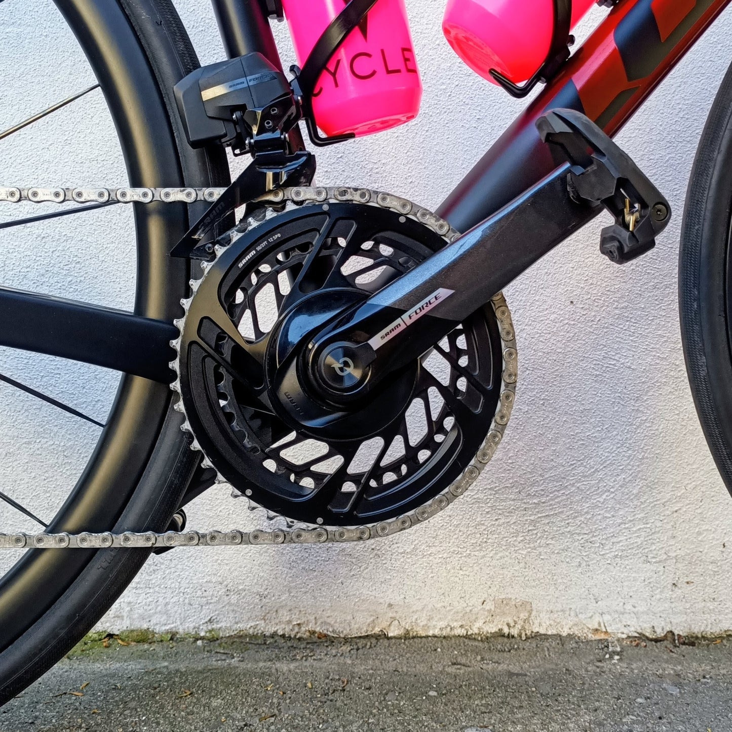 Look 785 Huez, taille S (rouge et noir)