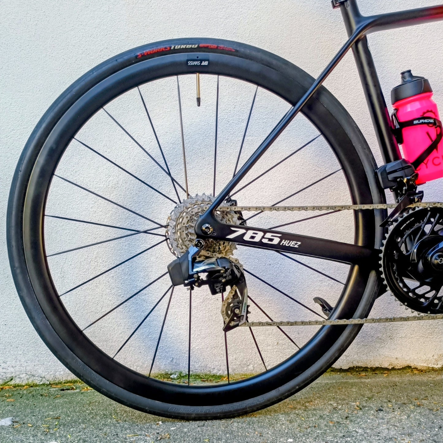 Look 785 Huez, taille S (rouge et noir)