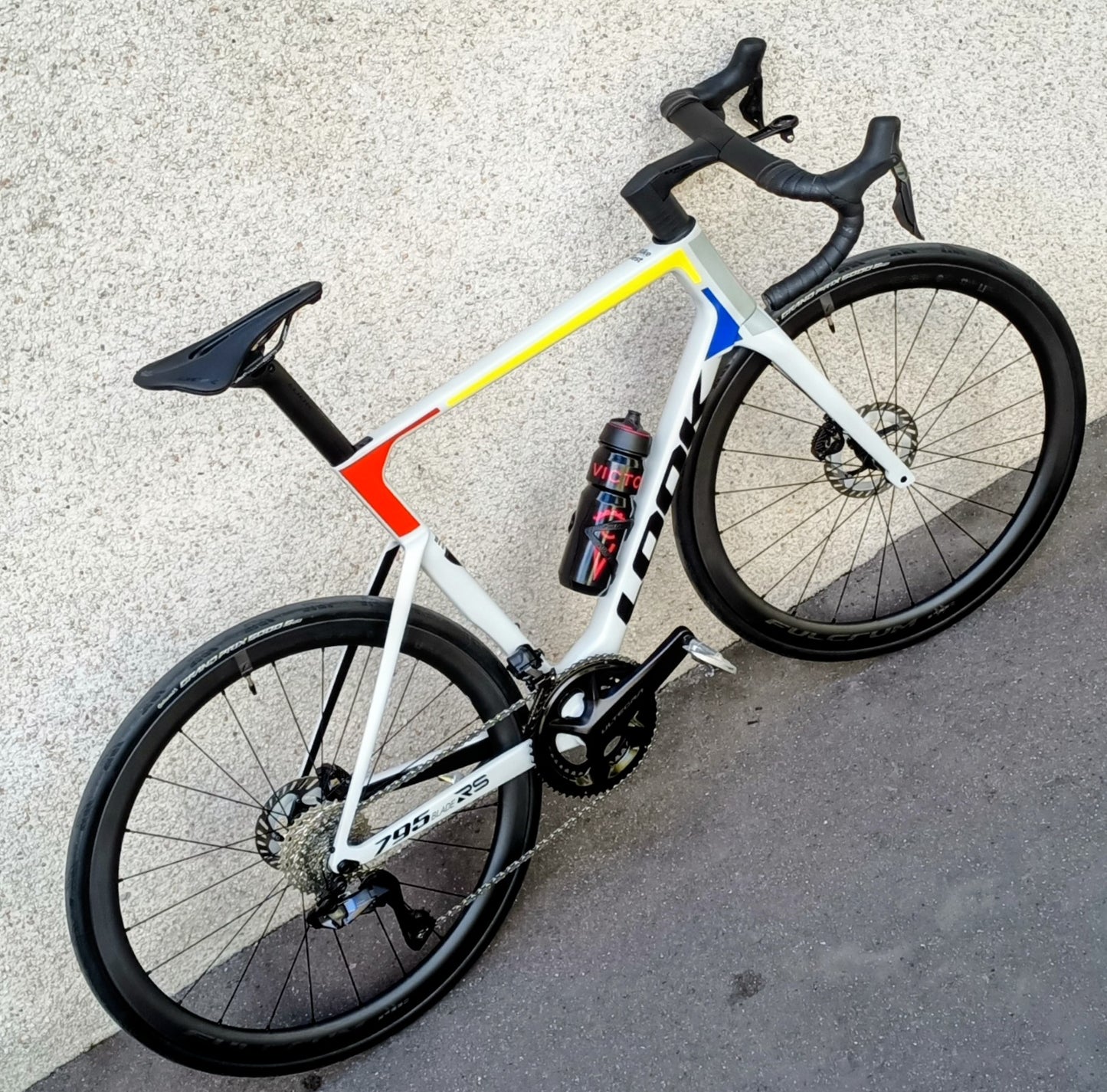 Look 795 Blade RS (blanc) Test Bike , taille L