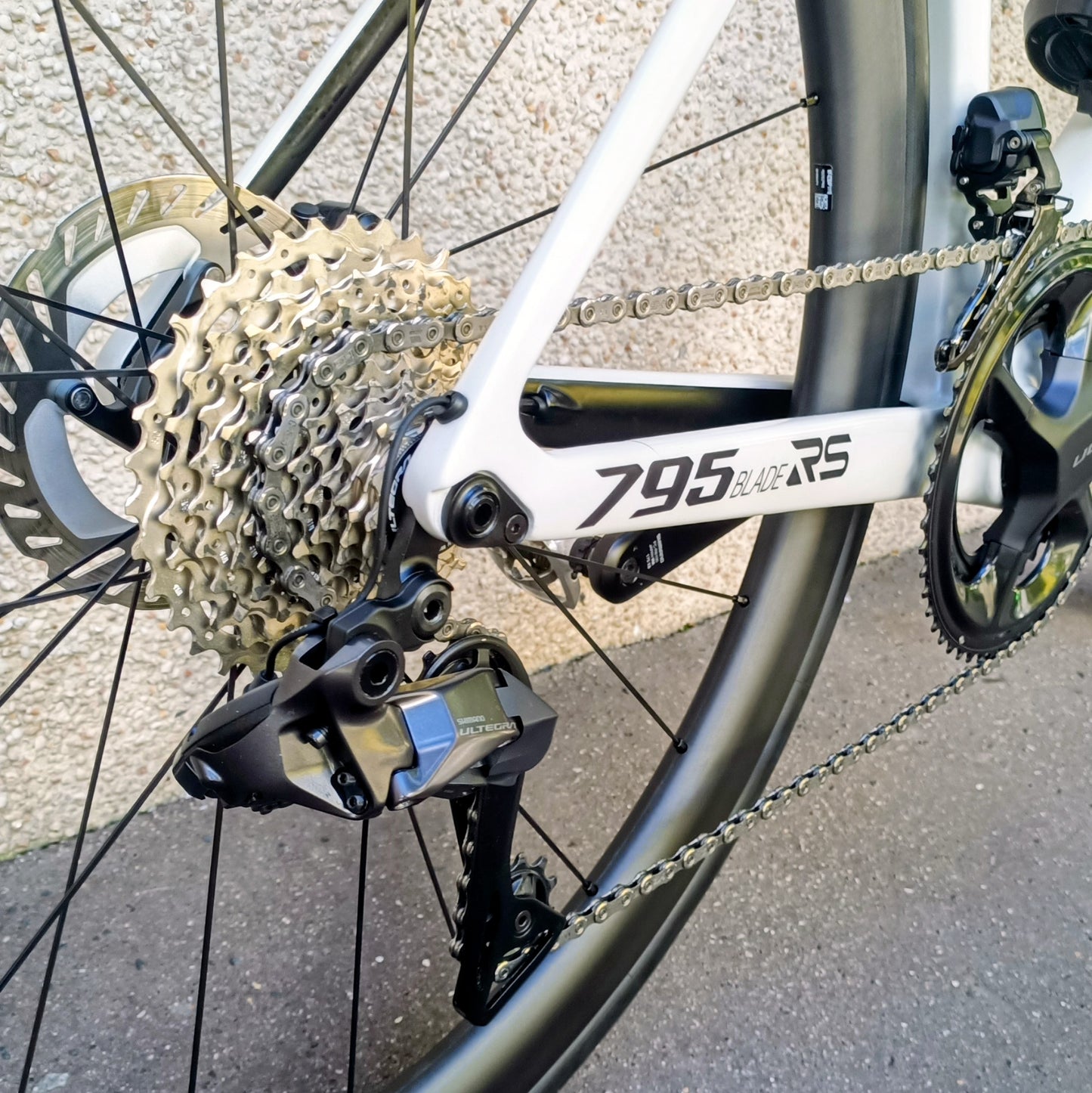 Look 795 Blade RS (blanc) Test Bike , taille L
