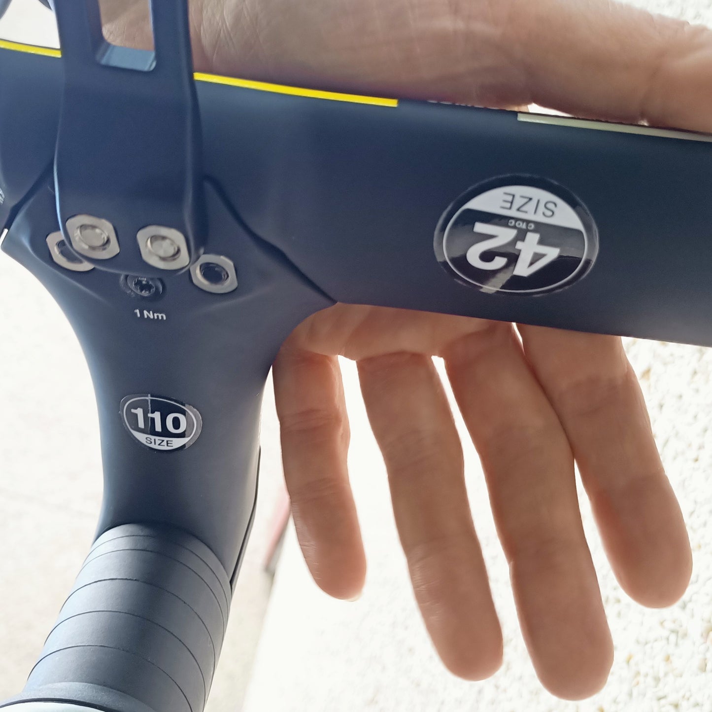 Look 795 Blade RS (blanc) Test Bike , taille L