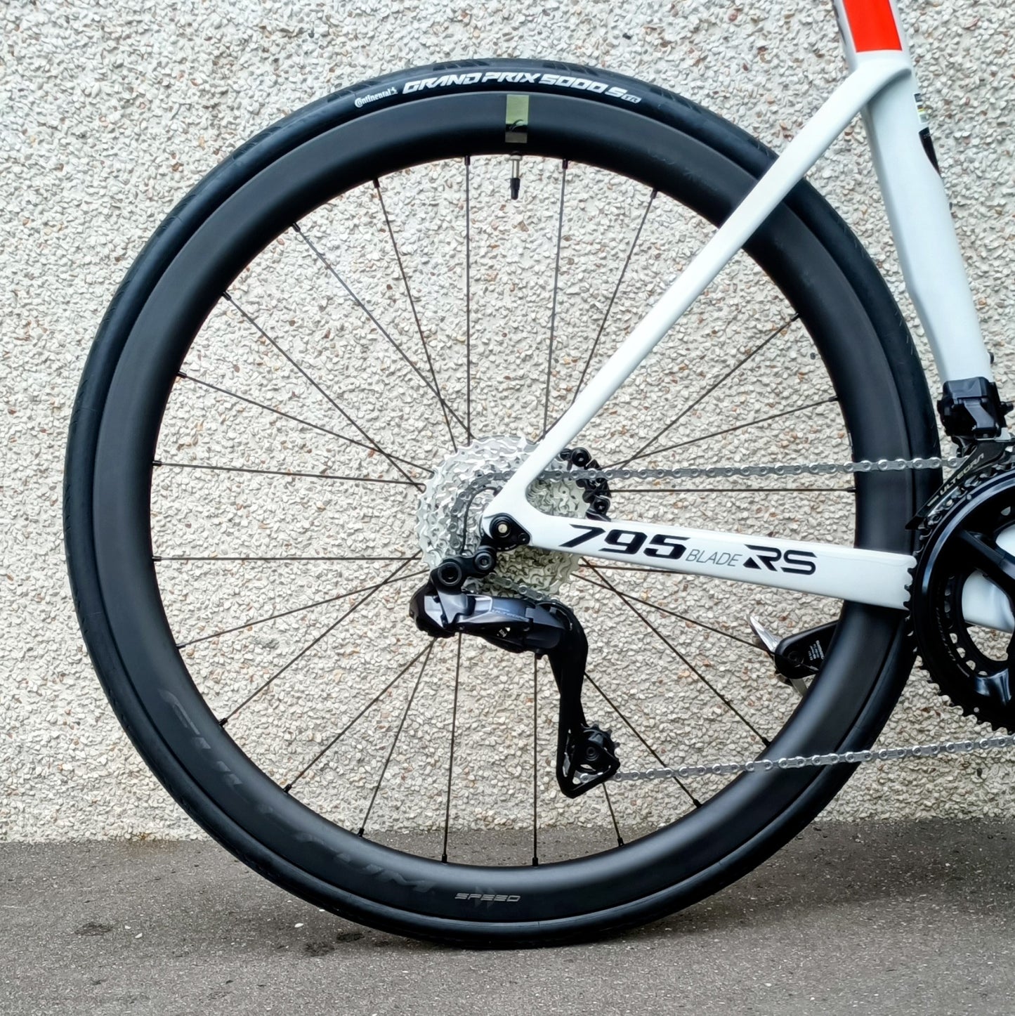 Look 795 Blade RS (blanc) Test Bike , taille L