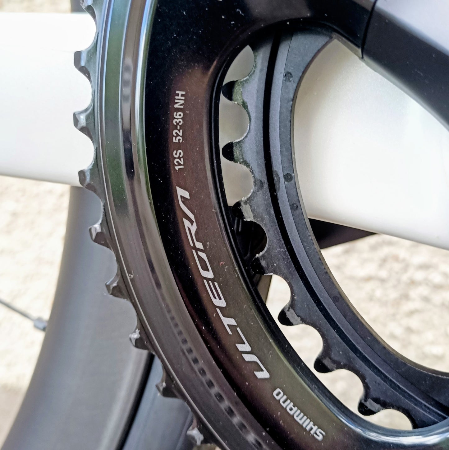 Look 795 Blade RS (blanc) Test Bike , taille L