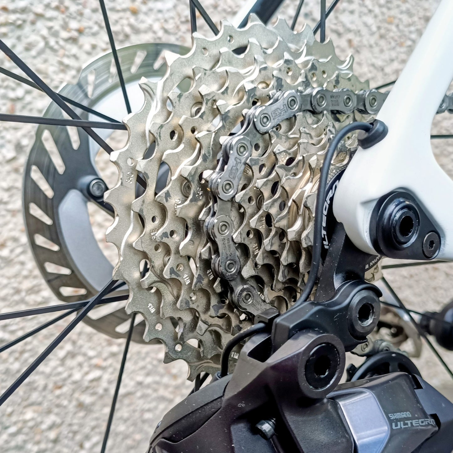 Look 795 Blade RS (blanc) Test Bike , taille L