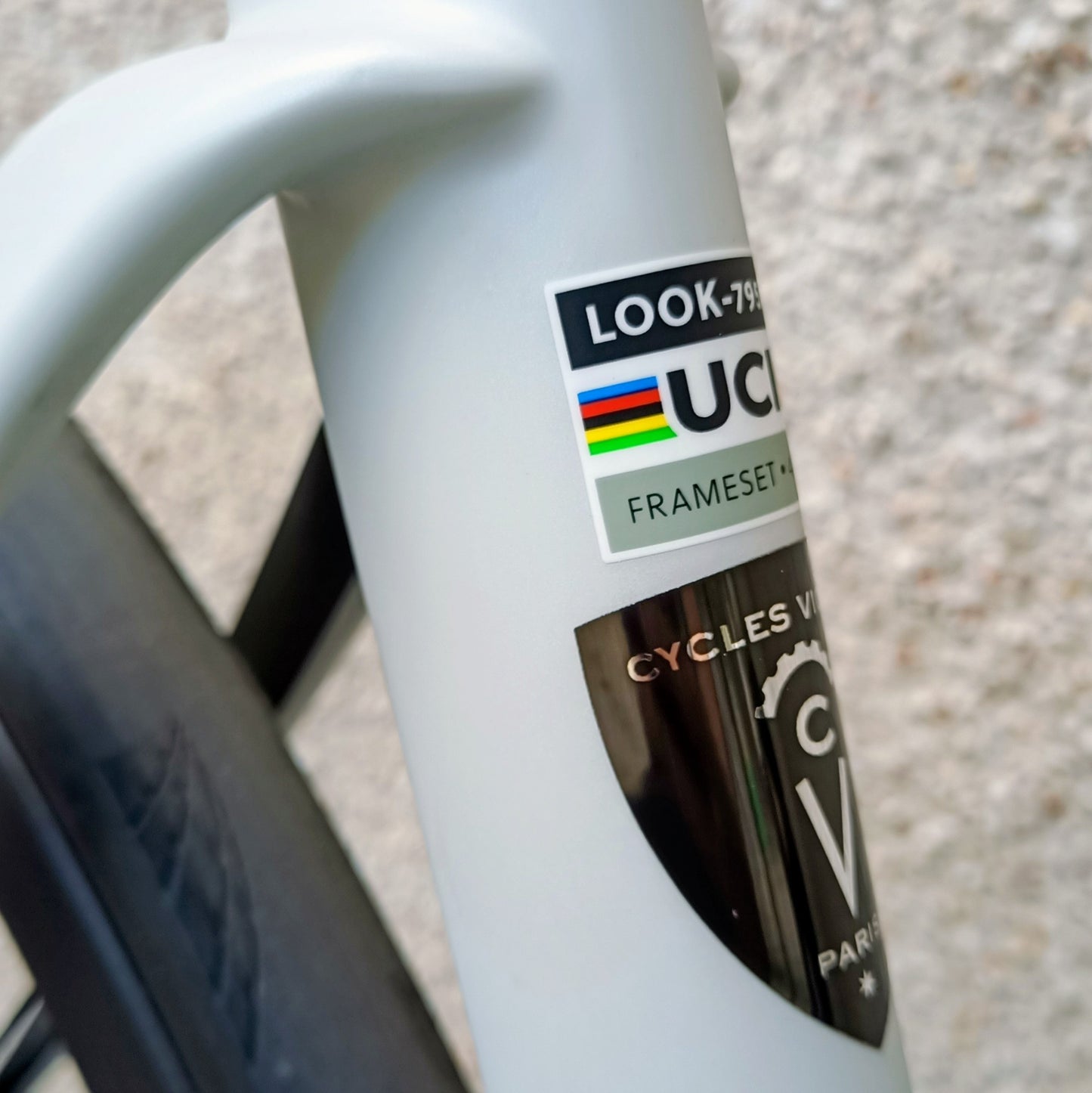 Look 795 Blade RS (blanc) Test Bike , taille L