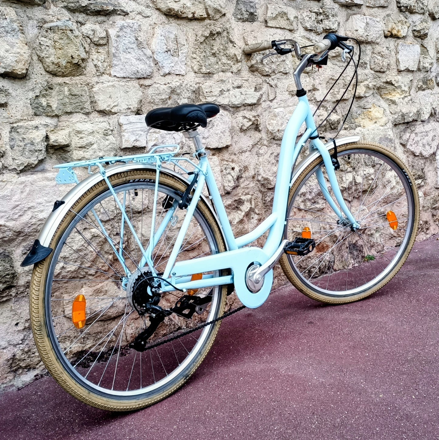 Type Hollandais bleu ciel