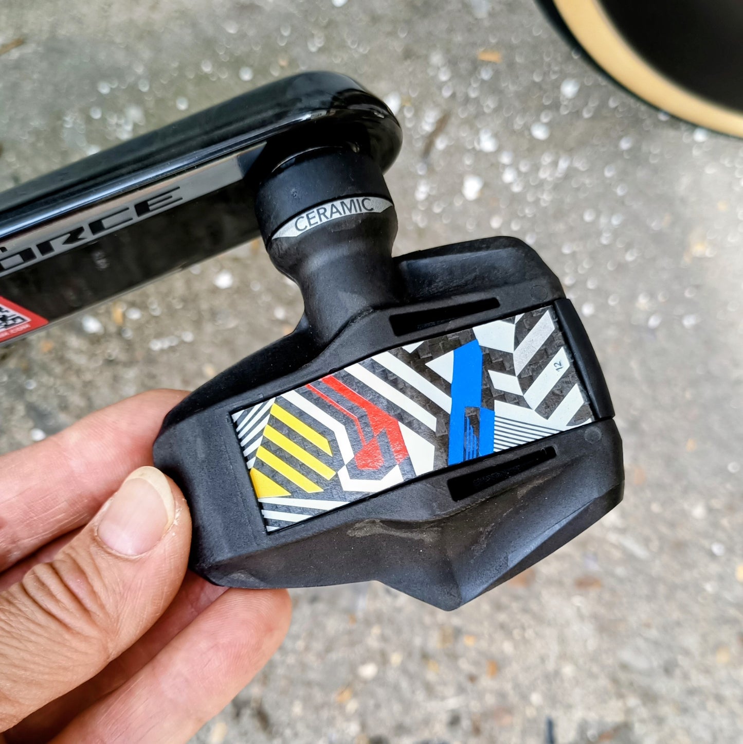 Pédales Keo Blade Ceramic - Q Factor 53 mm - édition limitée Iconic Prisme