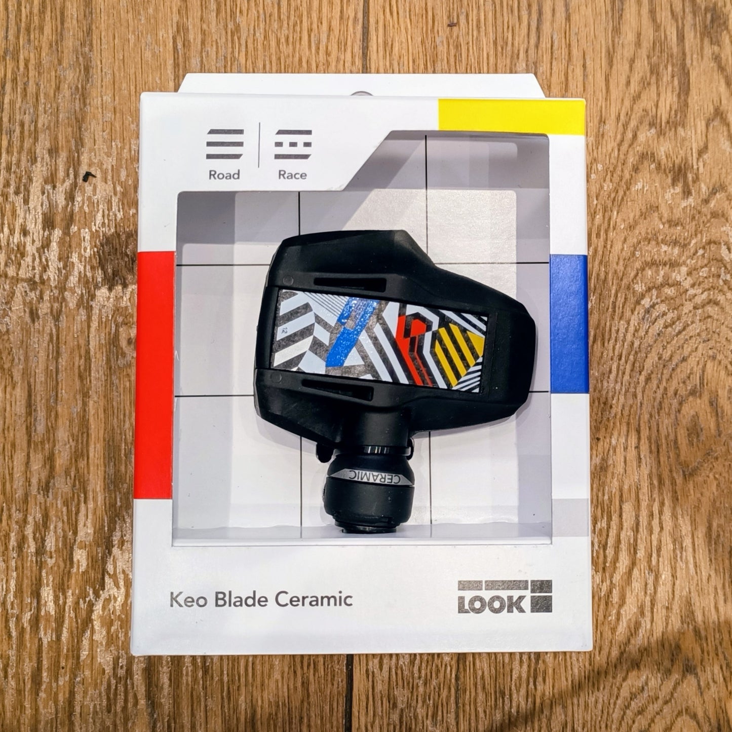 Pédales Keo Blade Ceramic - Q Factor 53 mm - édition limitée Iconic Prisme