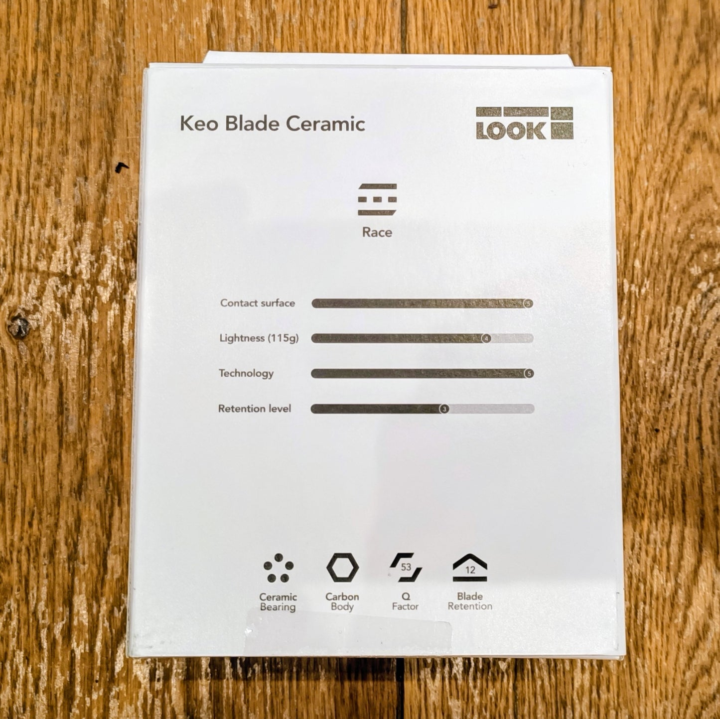 Pédales Keo Blade Ceramic - Q Factor 53 mm - édition limitée Iconic Prisme