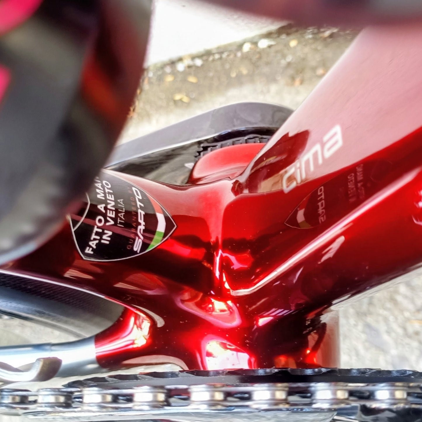 Sarto Cima chrome red full Campa