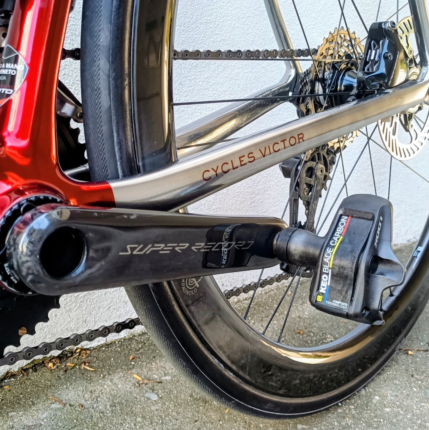 Sarto Cima chrome red full Campa