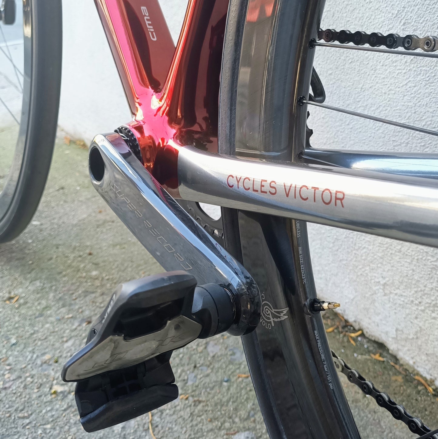 Sarto Cima chrome red full Campa