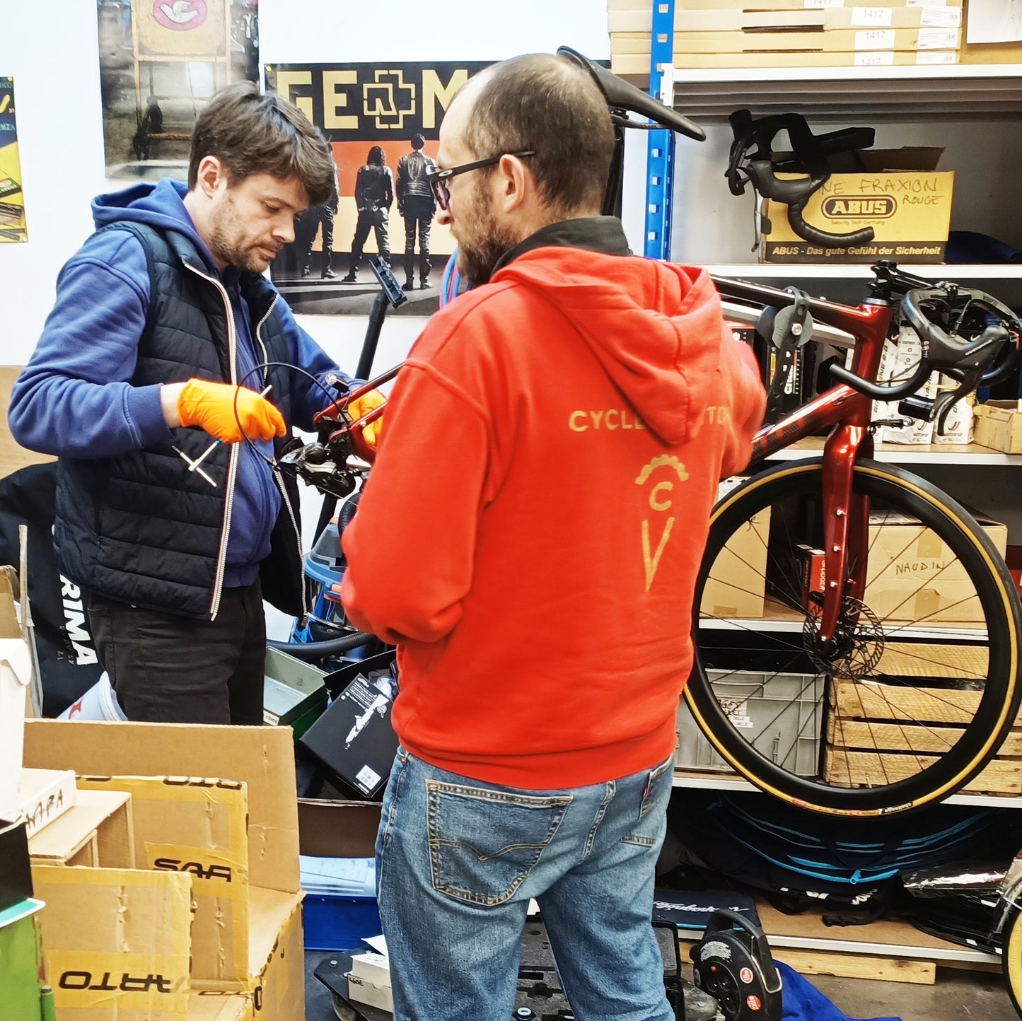 Sarto Seta Gravel tri-composite Classified (rouge/carbone)