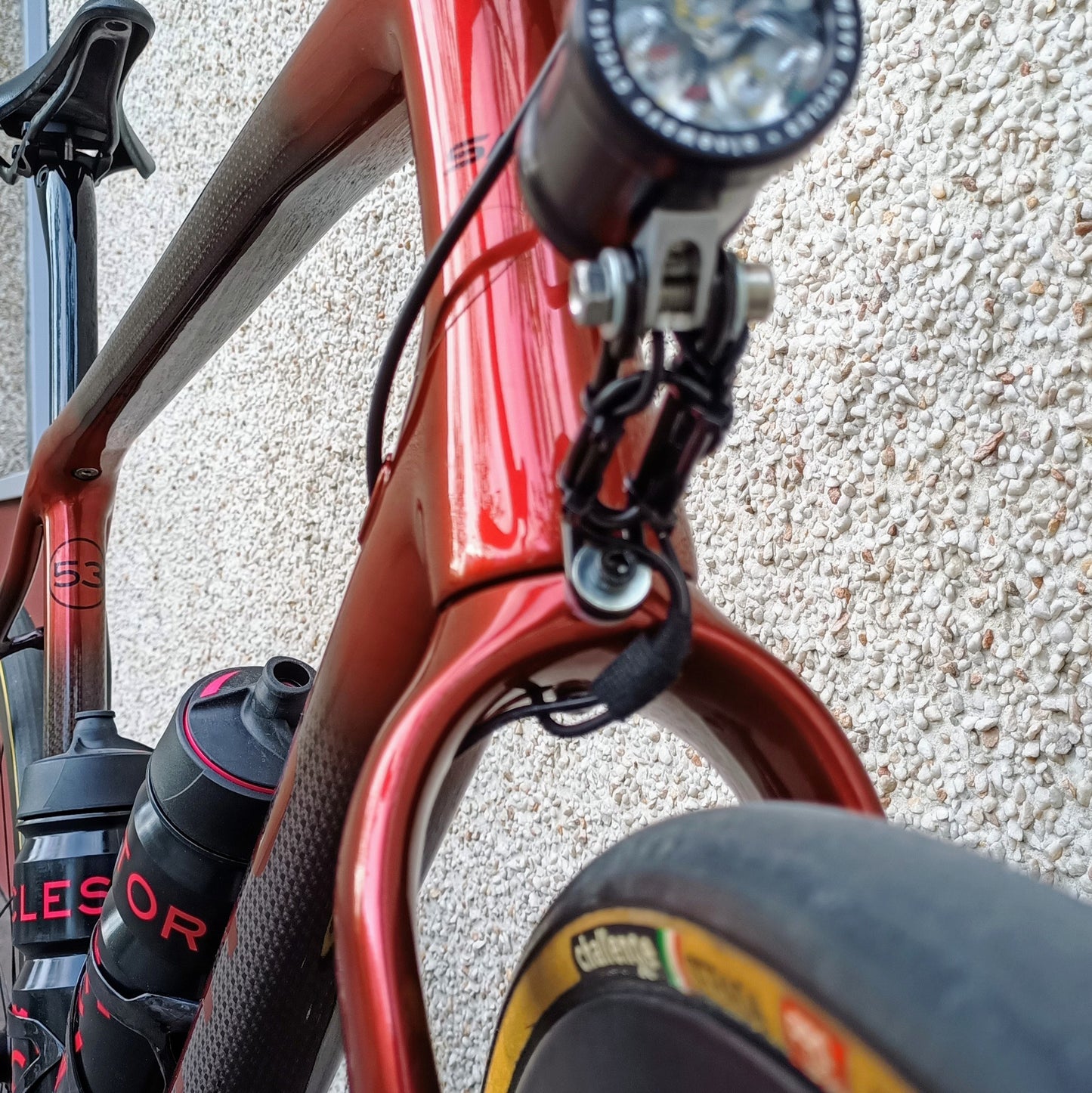 Sarto Seta Gravel tri-composite Classified (rouge/carbone)