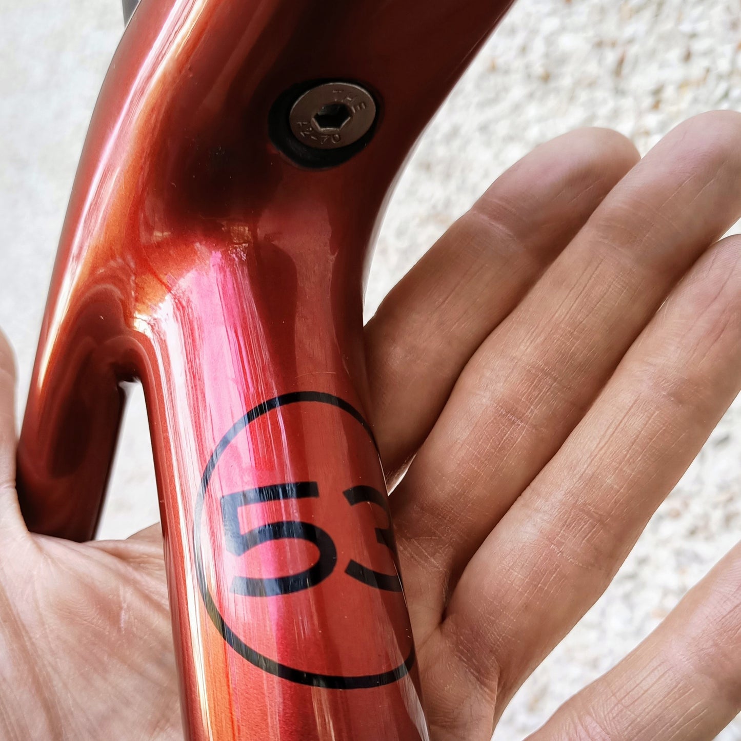 Sarto Seta Gravel tri-composite Classified (rouge/carbone)