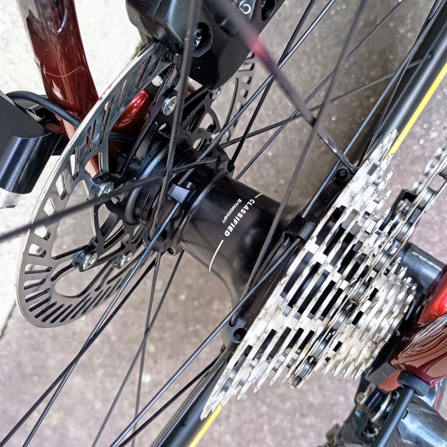 Sarto Seta Gravel tri-composite Classified (rouge/carbone)