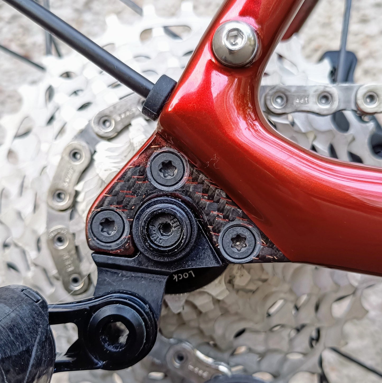 Sarto Seta Gravel tri-composite Classified (rouge/carbone)