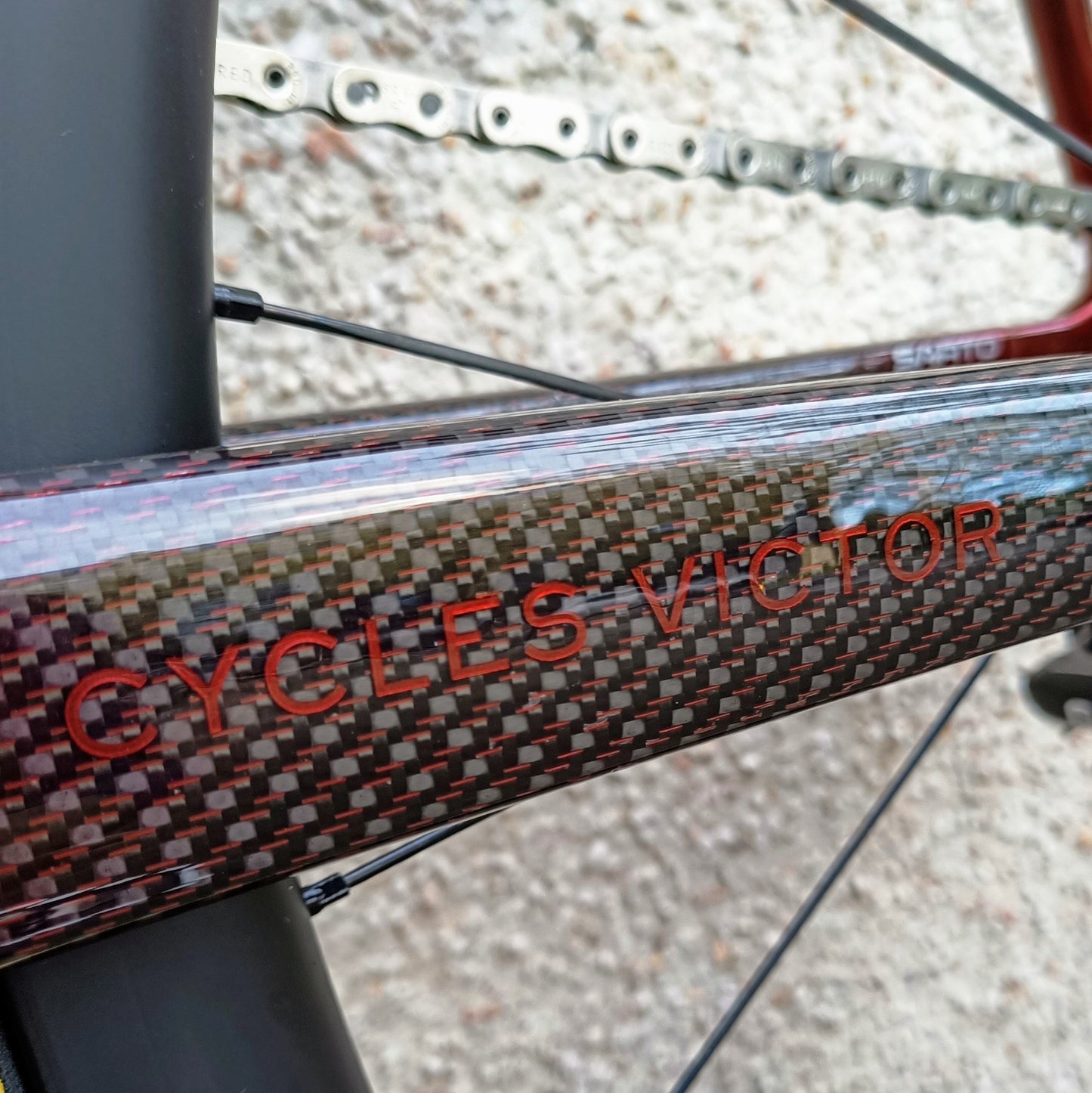 Sarto Seta Gravel tri-composite Classified (rouge/carbone)