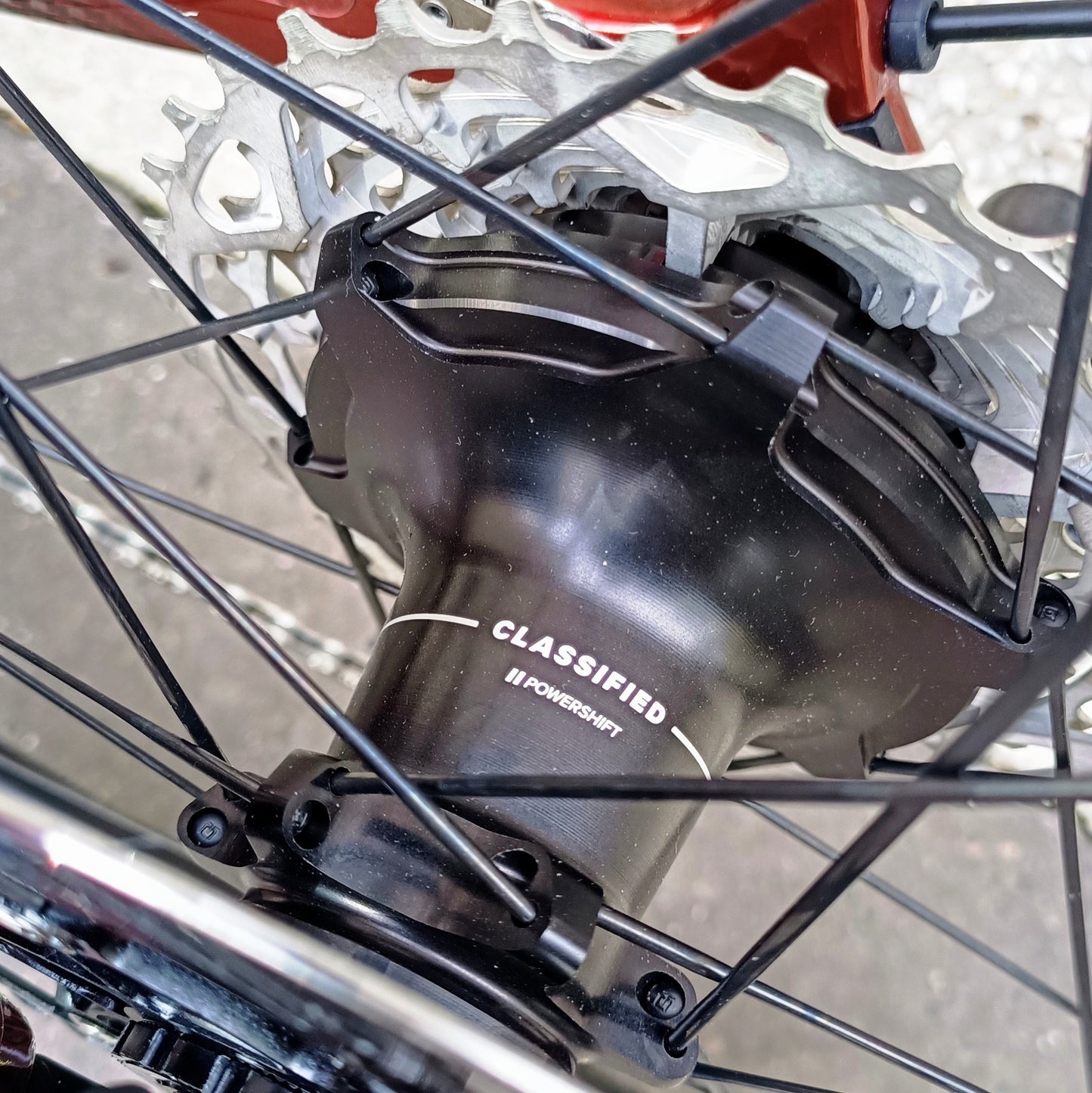 Sarto Seta Gravel tri-composite Classified (rouge/carbone)