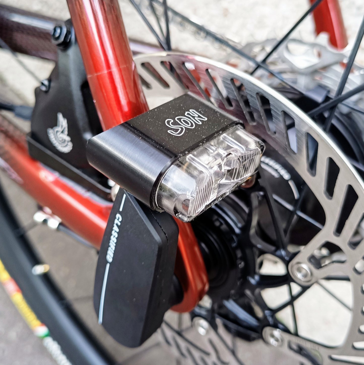 Sarto Seta Gravel tri-composite Classified (rouge/carbone)