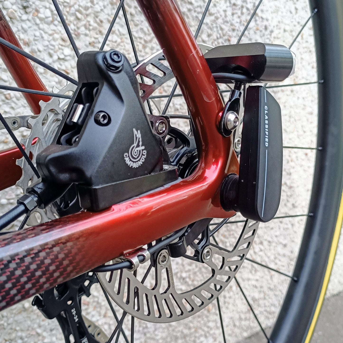 Sarto Seta Gravel tri-composite Classified (rouge/carbone)