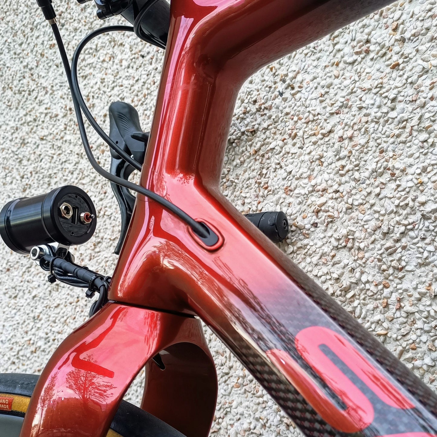 Sarto Seta Gravel tri-composite Classified (rouge/carbone)