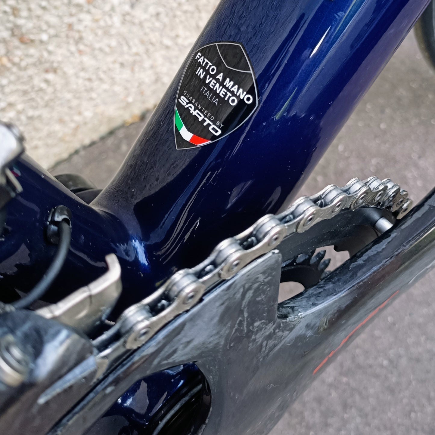 Sarto Lampo Plus x Campagnolo, taille L (bleu/noir)