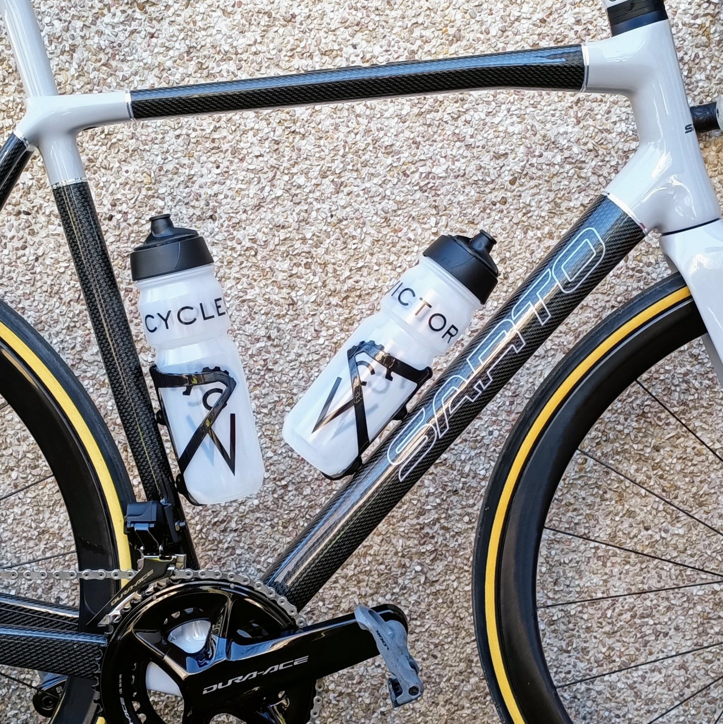 Sarto Seta Plus tri-composite (blanc/carbone)
